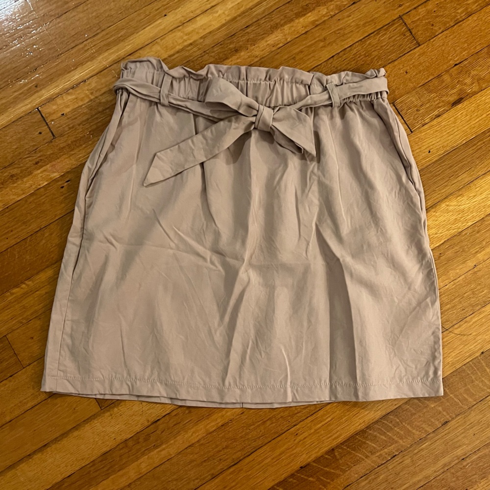 Topshop Paper Bag Skirt